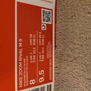 Brand new Nike track shoes